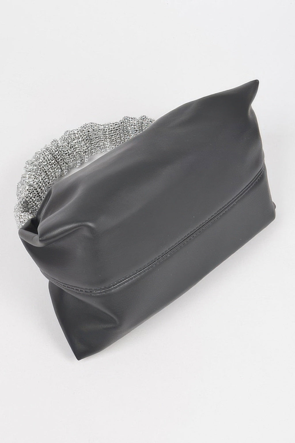 Faux Leather Shoulder Bag