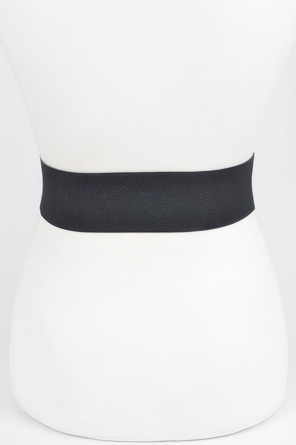 Rhinestone Buckle Stretch Belt