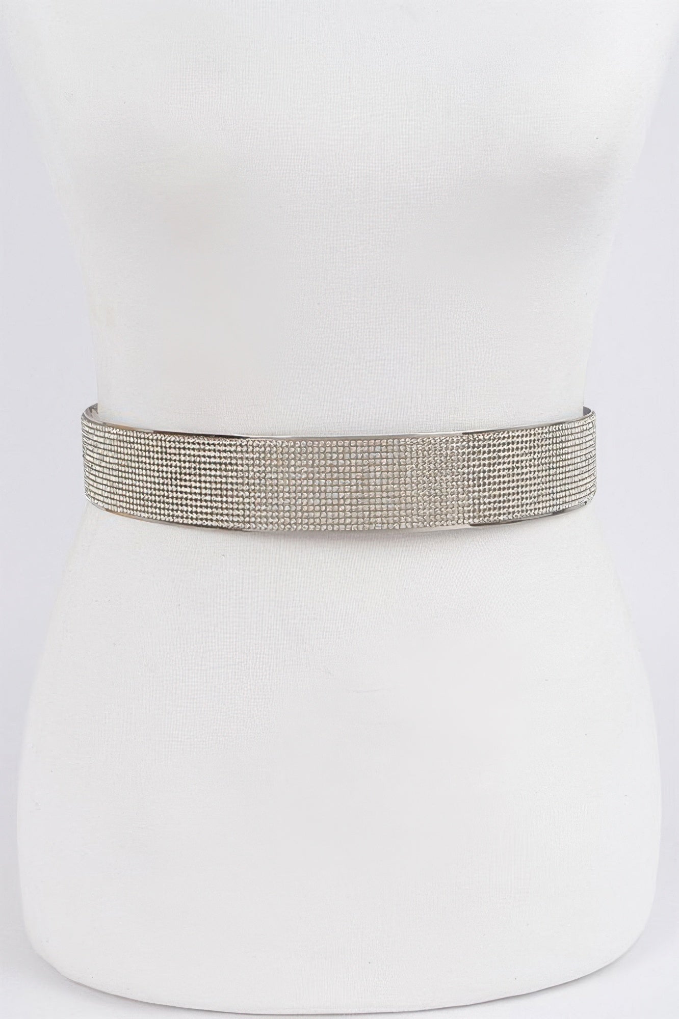 Rhinestone Metal Waist Belt