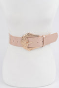 Metal Buckle Enamel Plus Size Belt