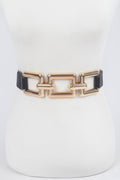 Oversized Metal Stretch Belt