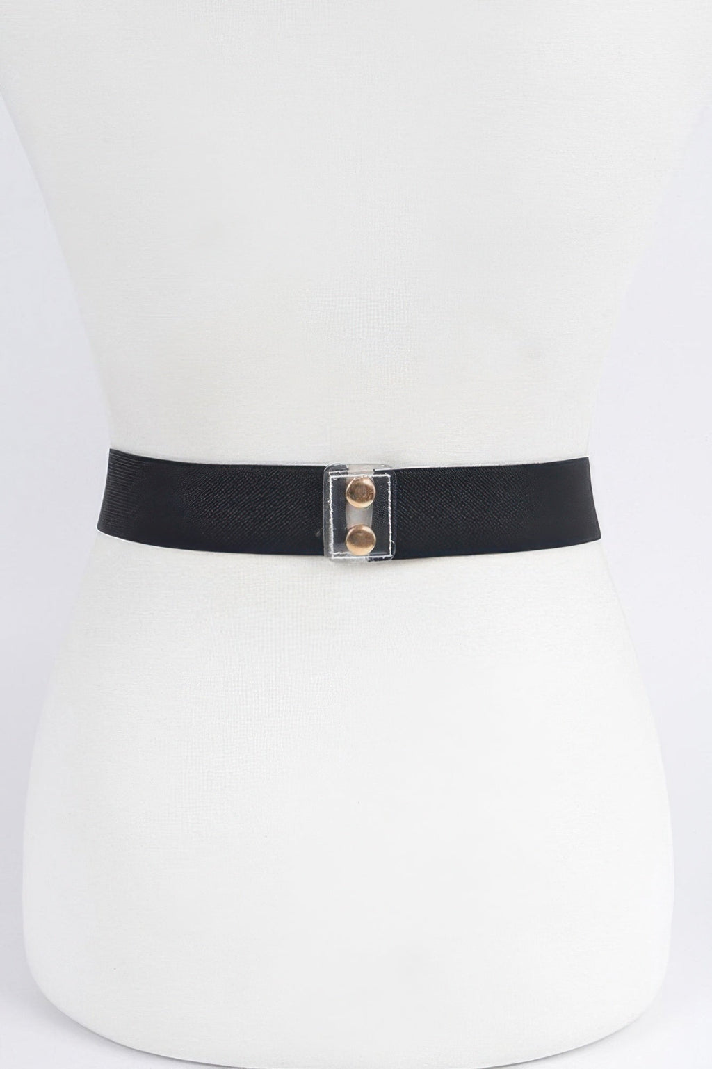 Oversized Chain Transparent Plus Size Belt