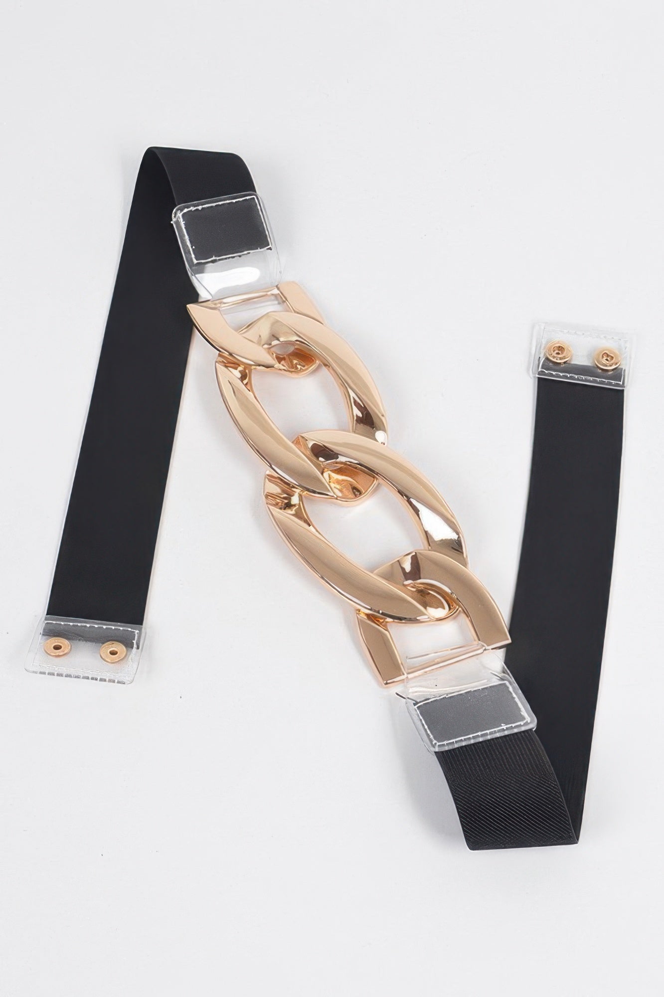 Oversized Chain Transparent Plus Size Belt