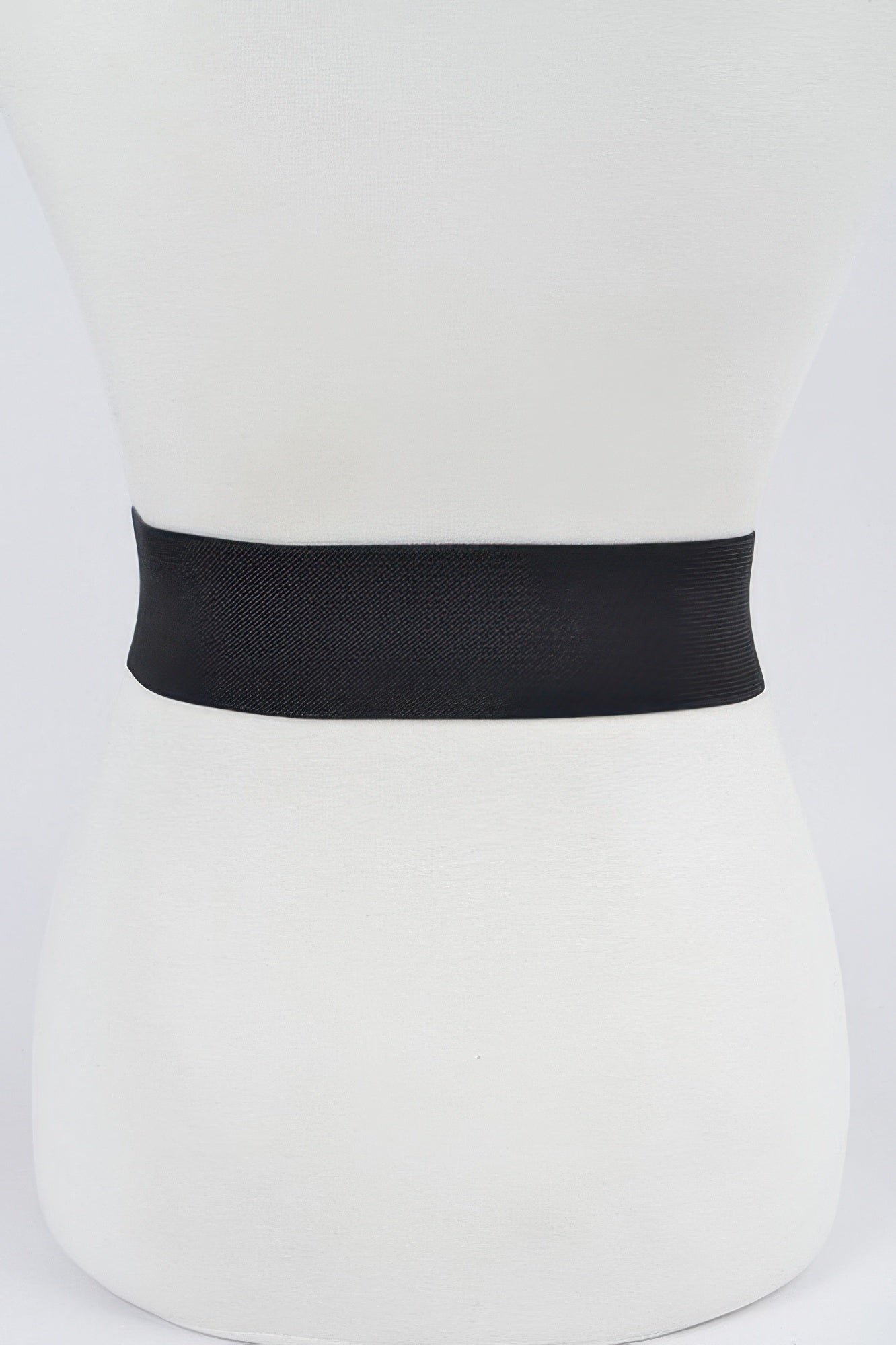 Two Square Buckle Elastic Plus Size Belt