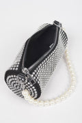 Hotfix Tube Pearl Handle Bag