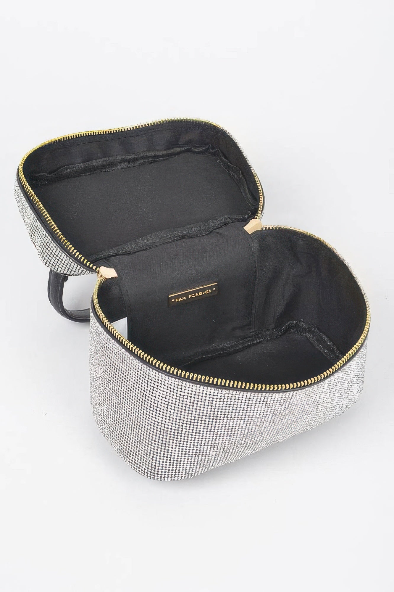 Rhinestone Top Handle Clutch