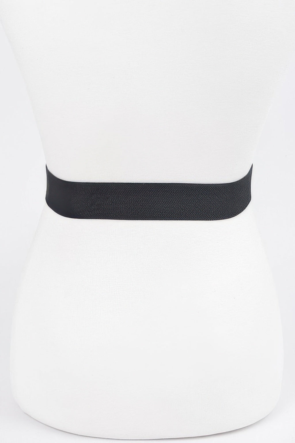 Rhinestone Ribbon Elastic Belt