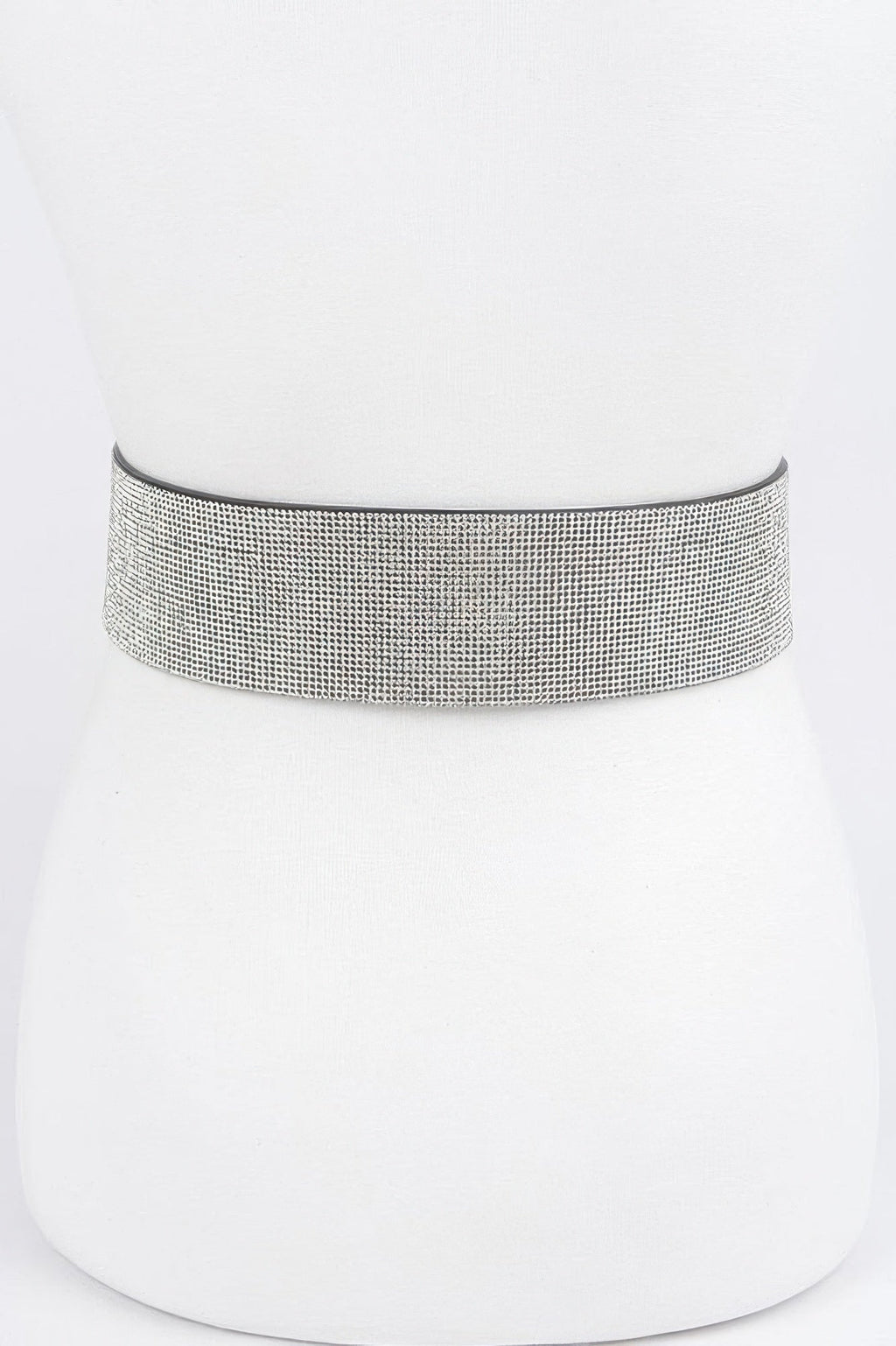 Multi Metal Rhinestone Belt