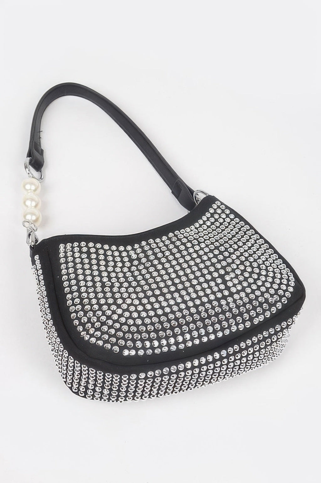Hotfix Micro Suede Crossbody Bag