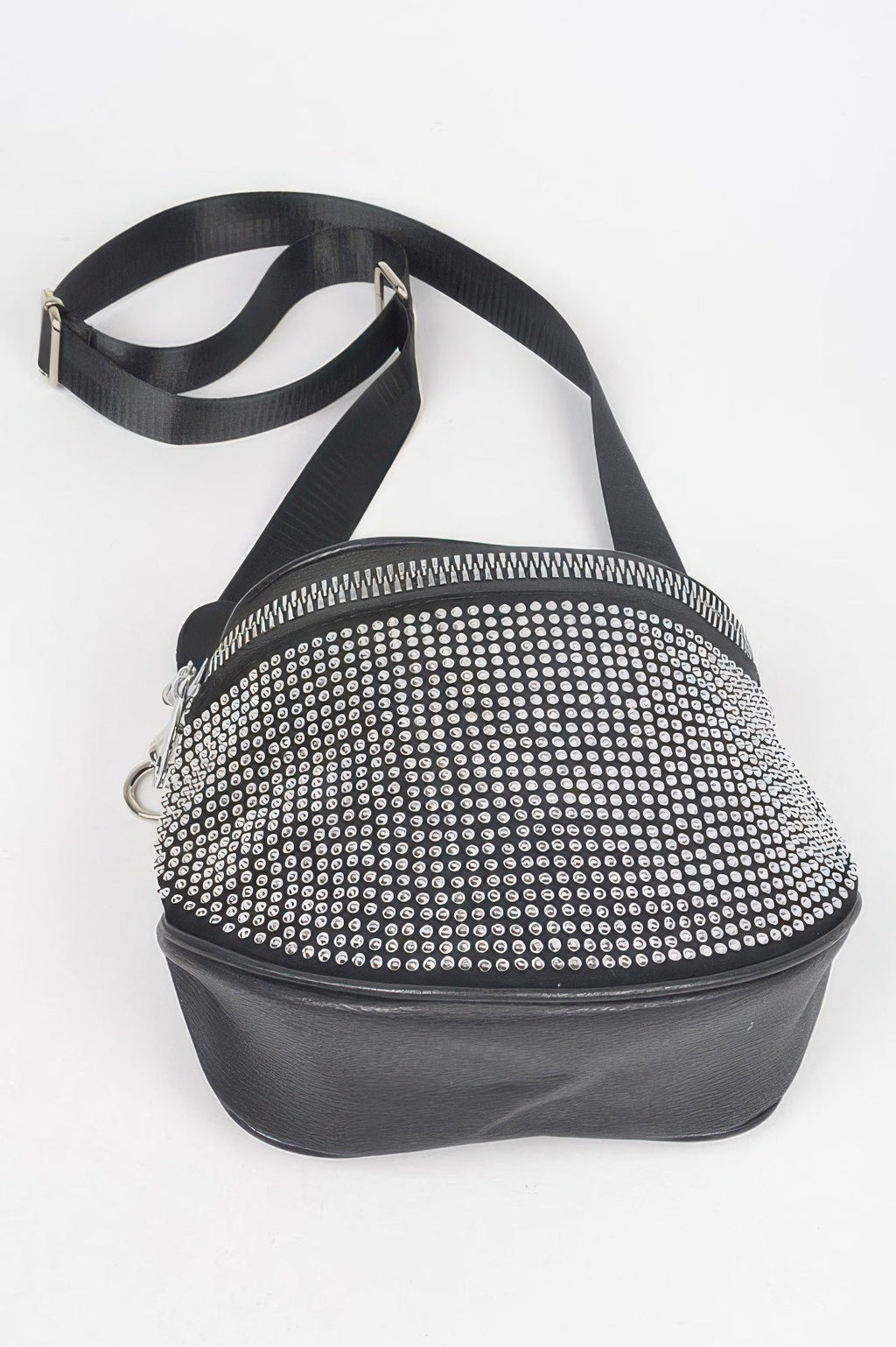 Stone Studded Crossbody Bag