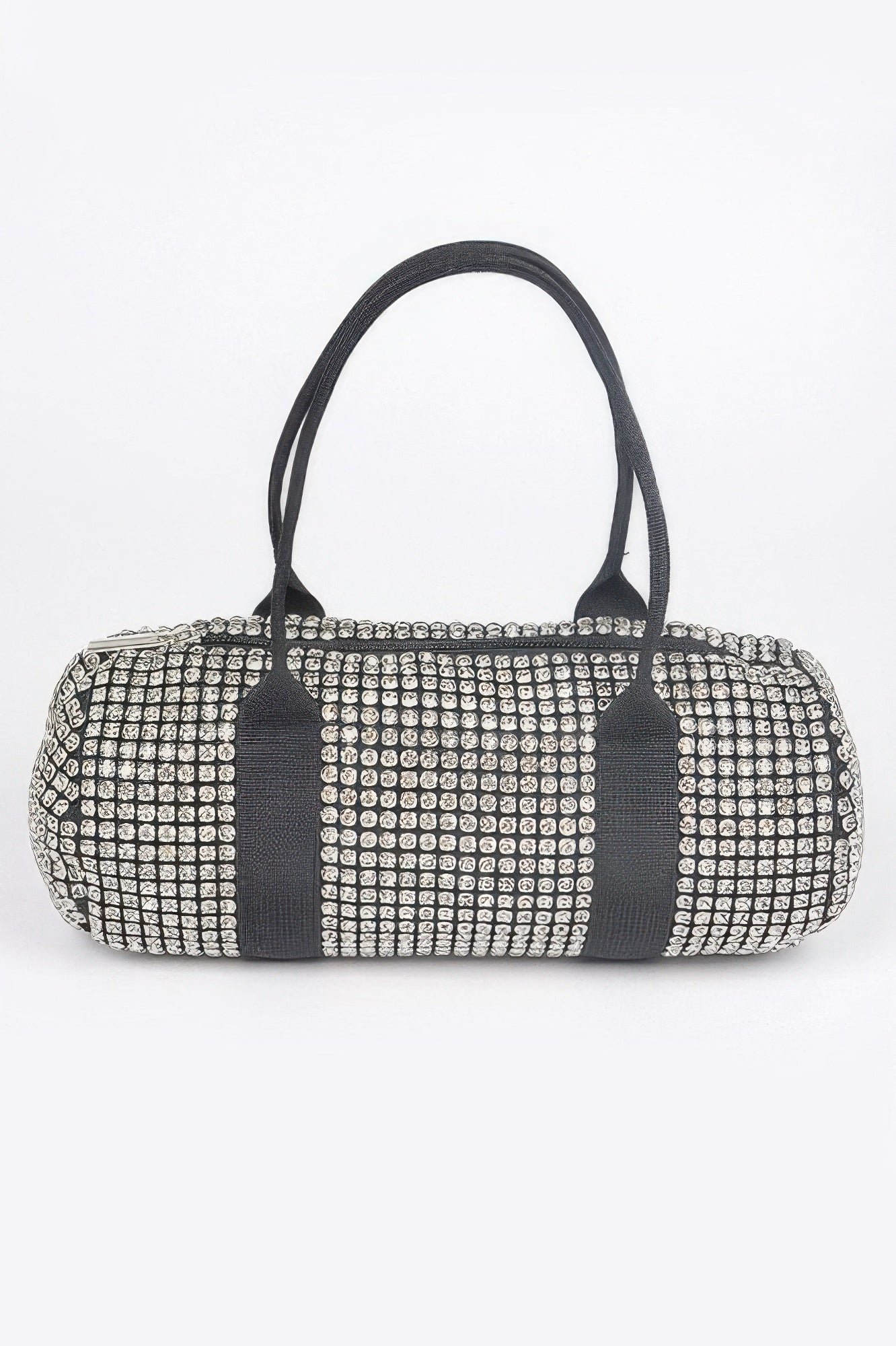 Mini Rhinestone Duffel Bag