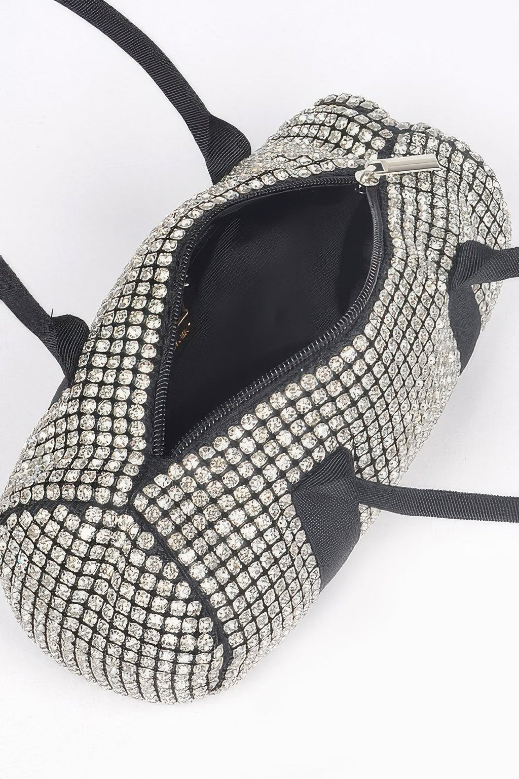 Mini Rhinestone Duffel Bag