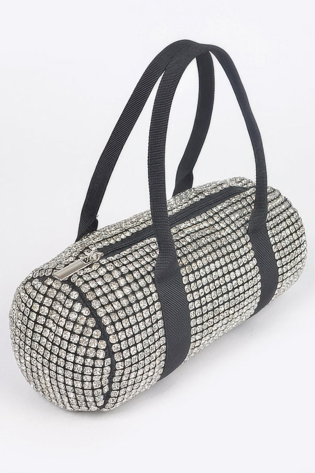 Mini Rhinestone Duffel Bag