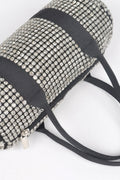 Mini Rhinestone Duffel Bag