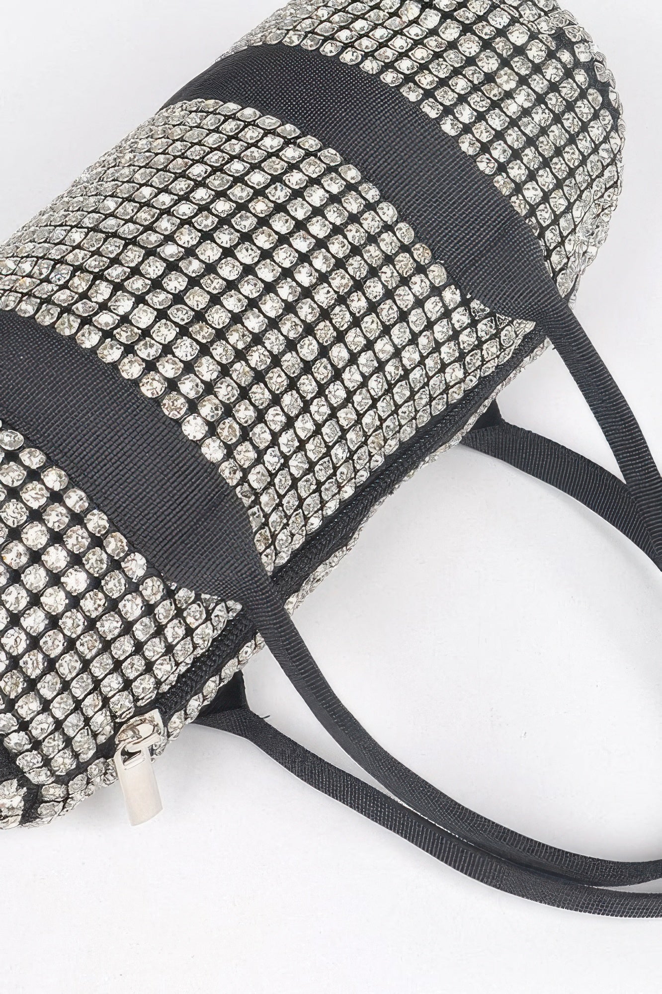 Mini Rhinestone Duffel Bag