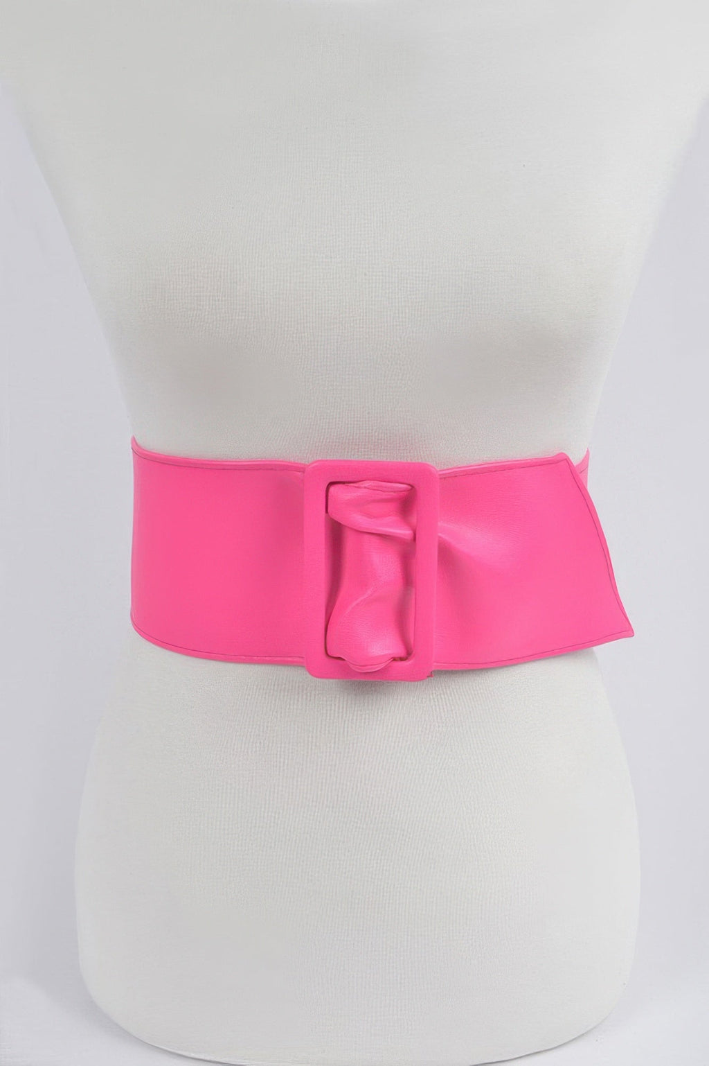 Faux Leather Waist Belt