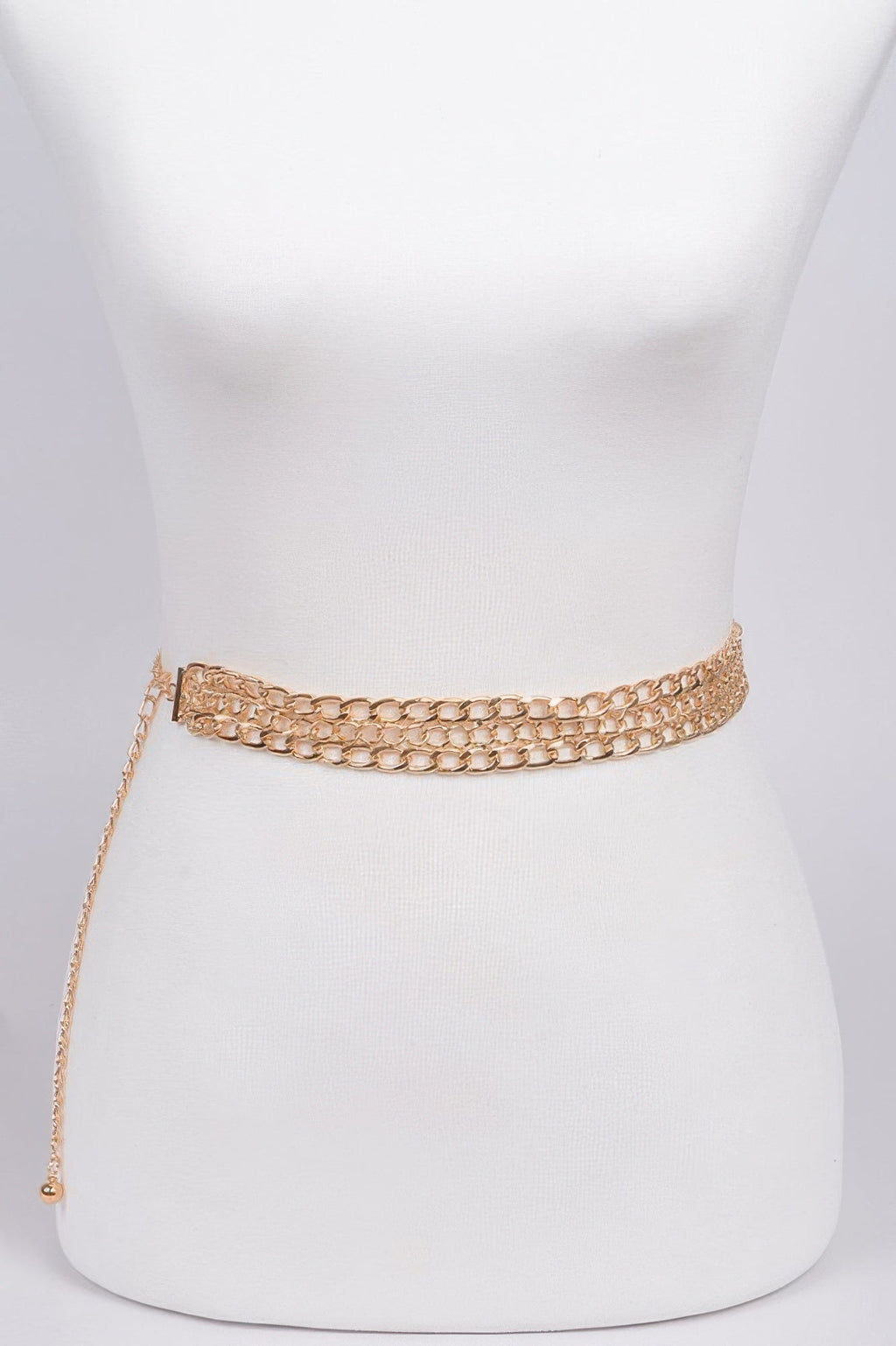 Three Layer Fashion Chain Belt