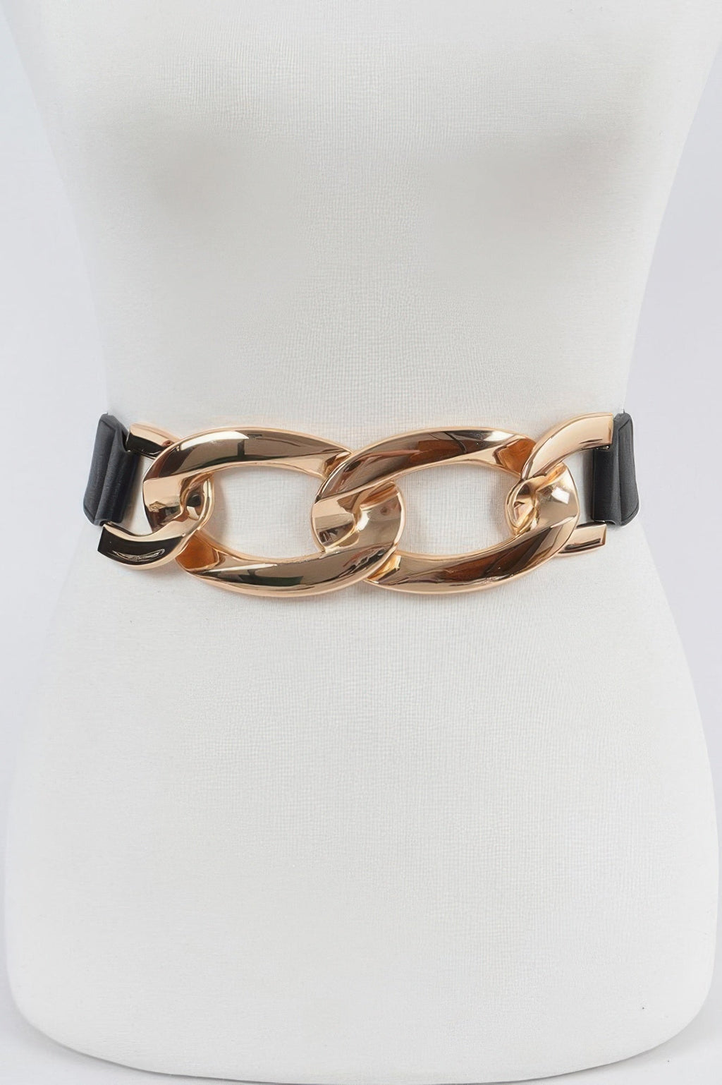 Oversized Chain Plus Size Elastic Belt