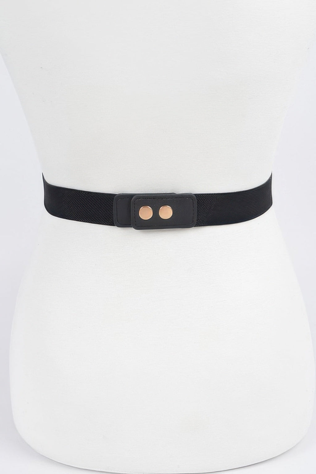 Oversized Chain Buckle Belt W Layered Chains