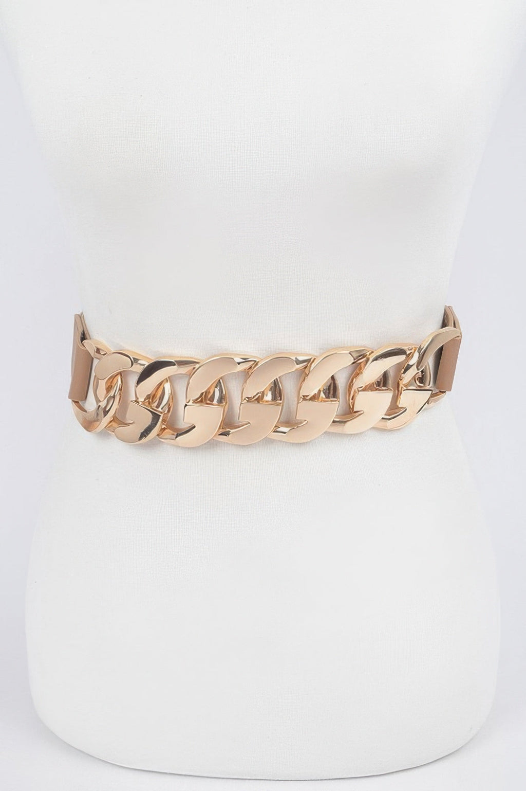 Oversized Chain Stretch Belt