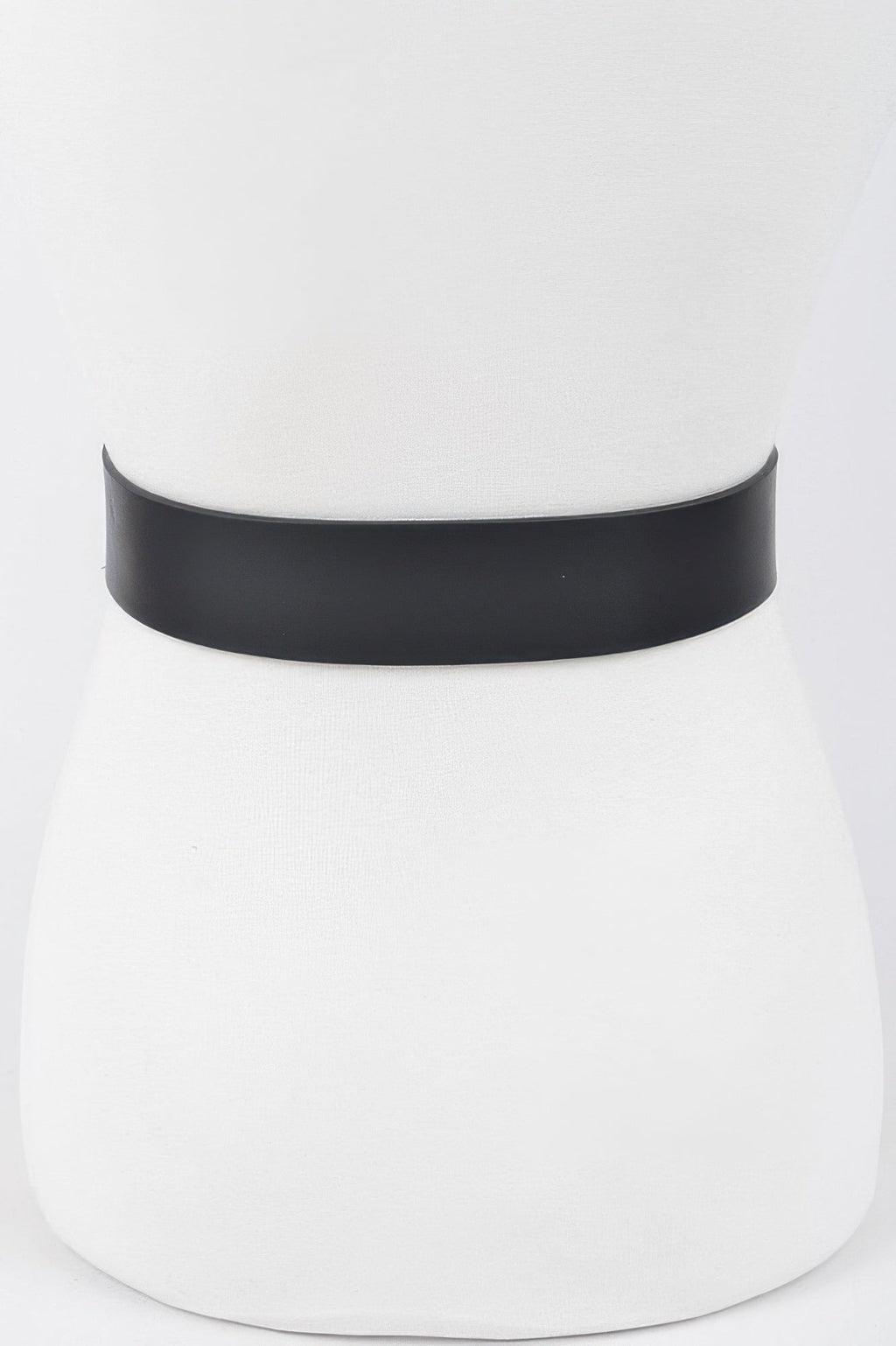 Rhinestone Round Buckle Plus Size Belt
