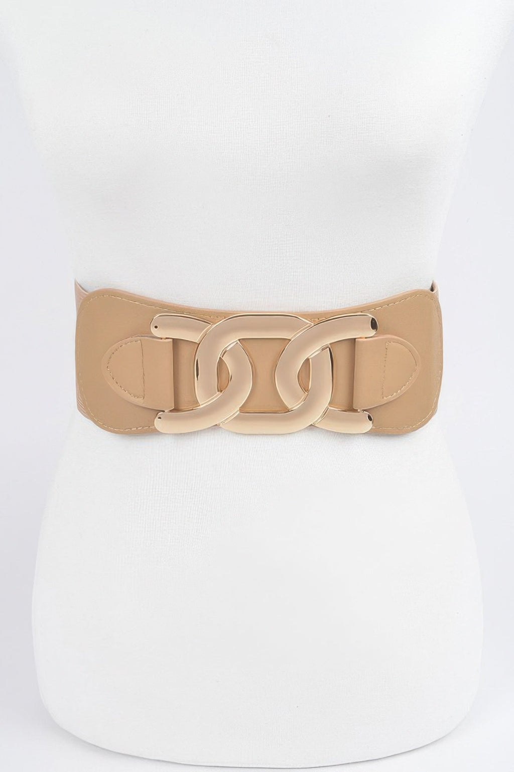 Metal Buckle Elastic Belt