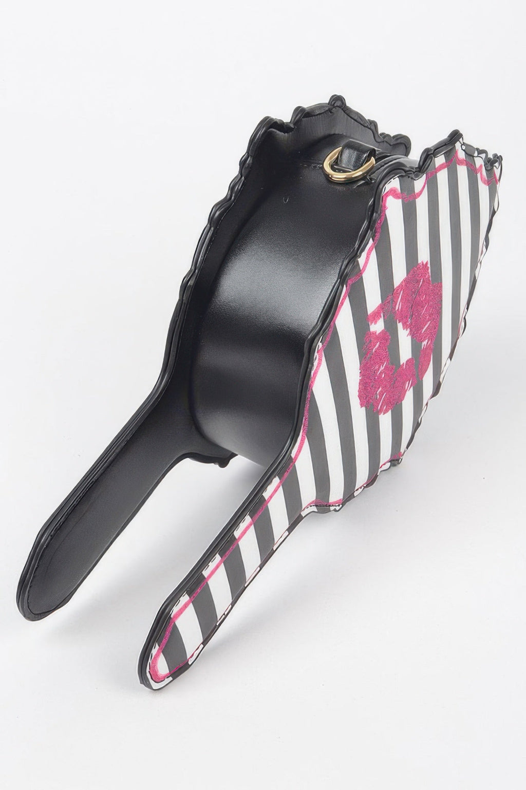 Lips Hair Brush Clutch
