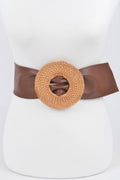 Bamboo Round Plus Size Belt