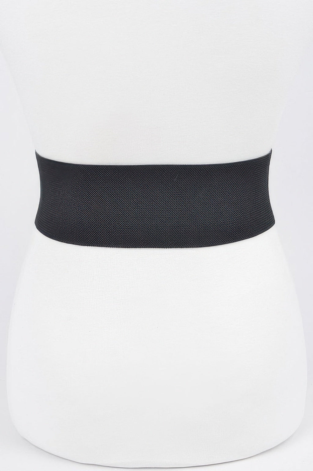 Big Metal Buckle Elastic Belt