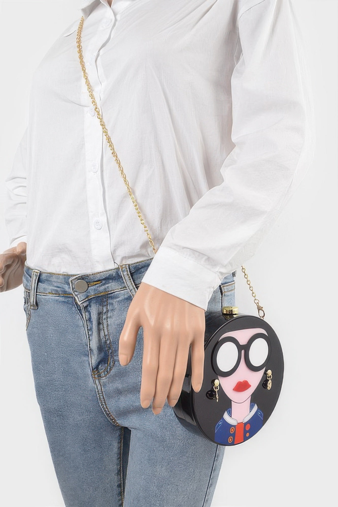 Acrylic Fashion Clutch