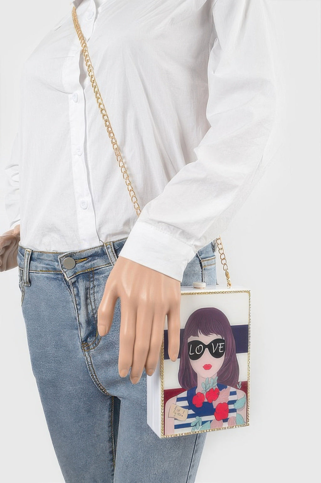 Acrylic Box Clutch