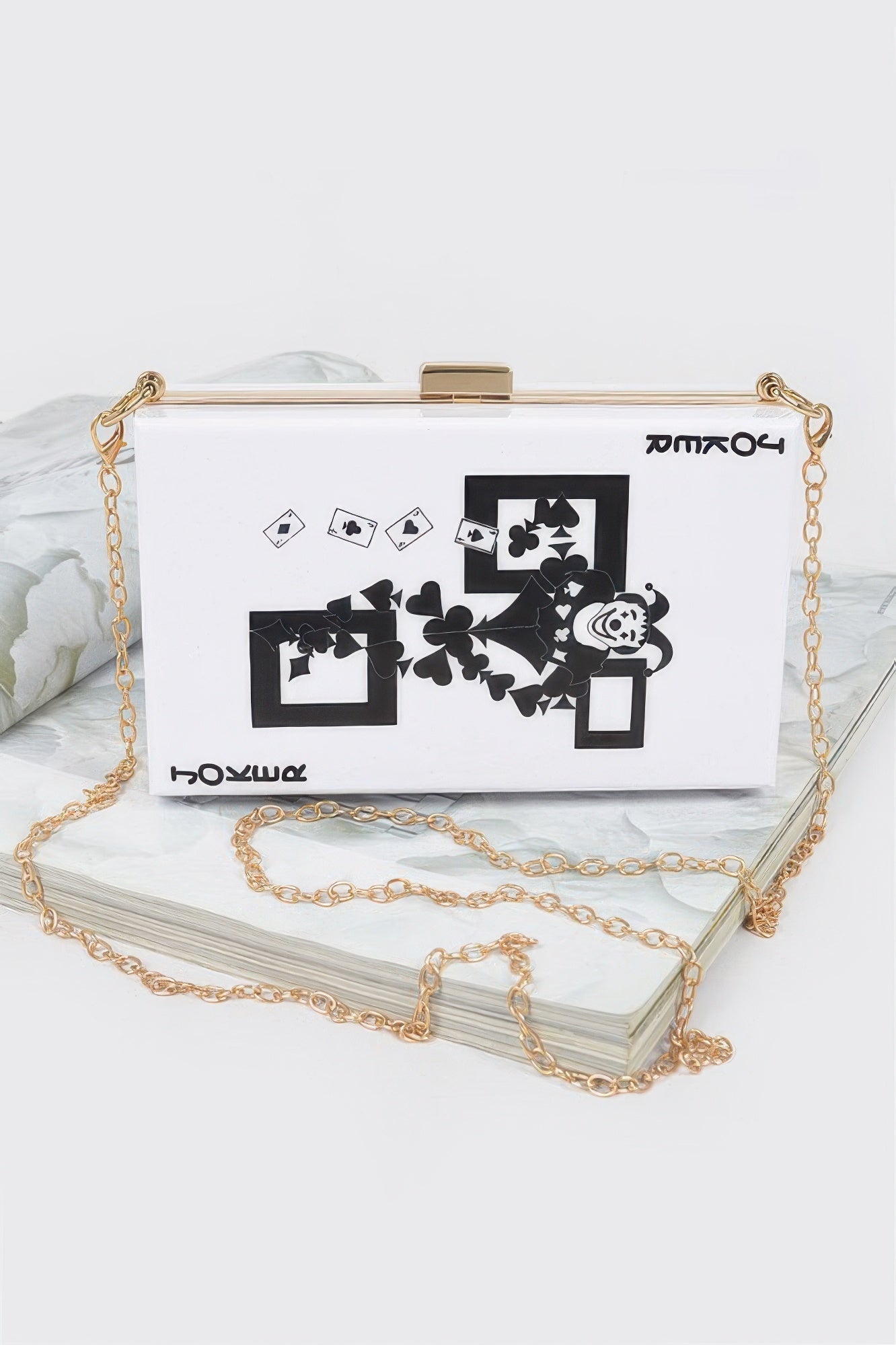 Joker Acrylic Crossbody Bag