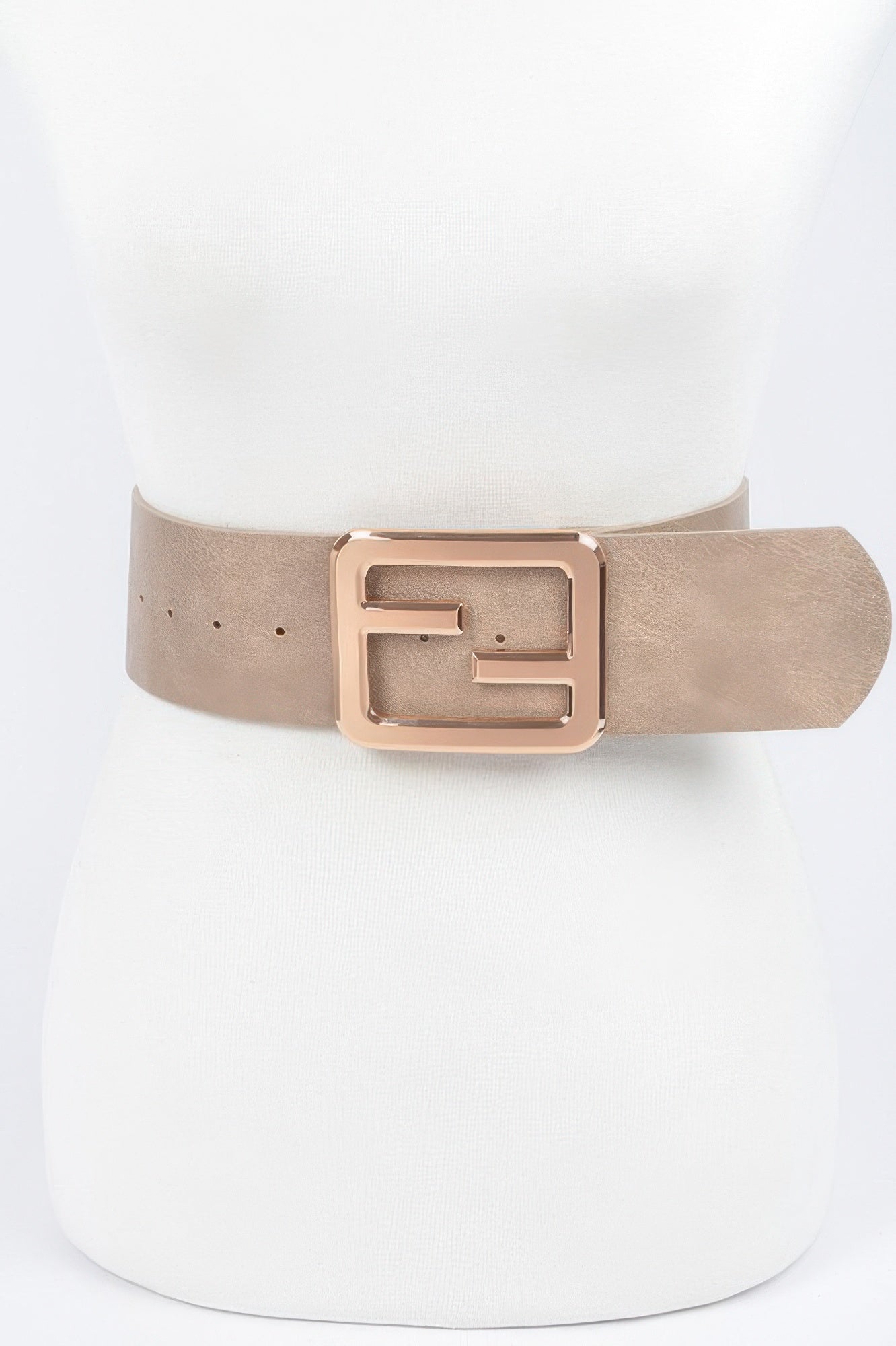 Metal Buckle Waist Belt