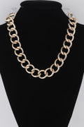 Clear Double Chain Necklace