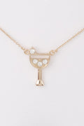 Jeweled Cocktail Pendant Necklace