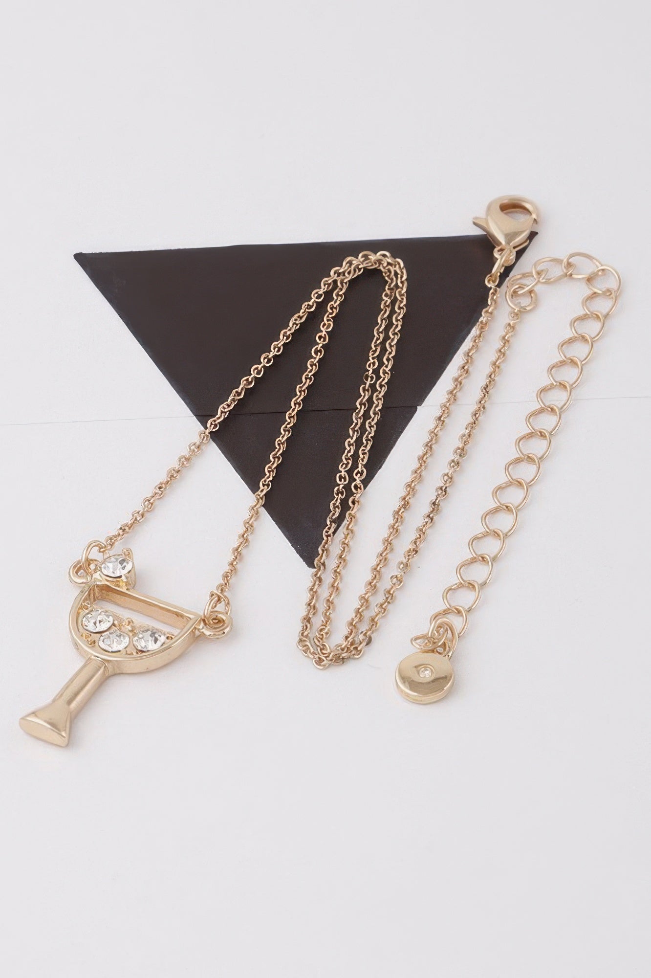 Jeweled Cocktail Pendant Necklace
