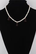 Pearled Gummy Bear Trio Necklace
