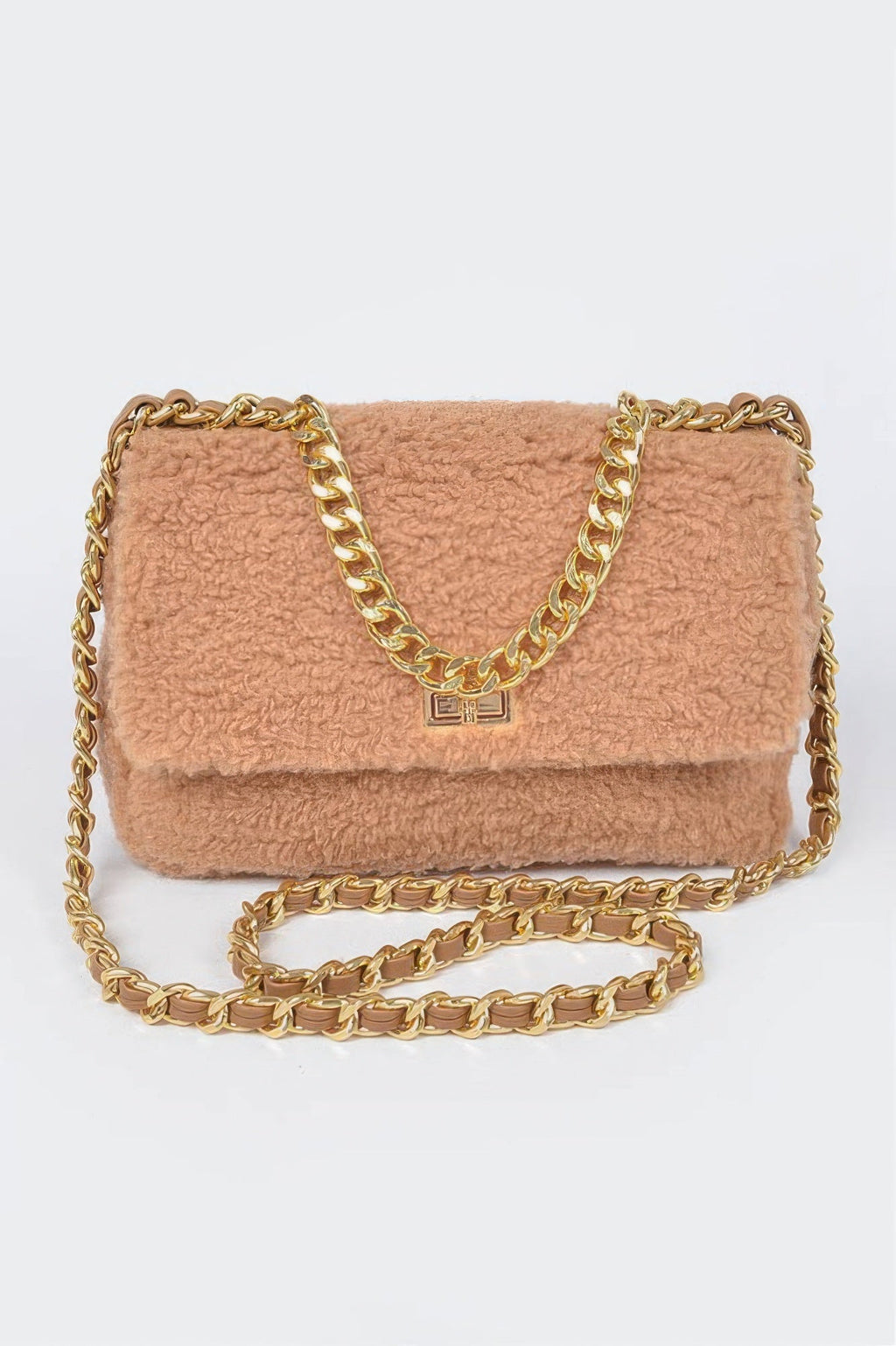Faux Fur Shoulder Bag