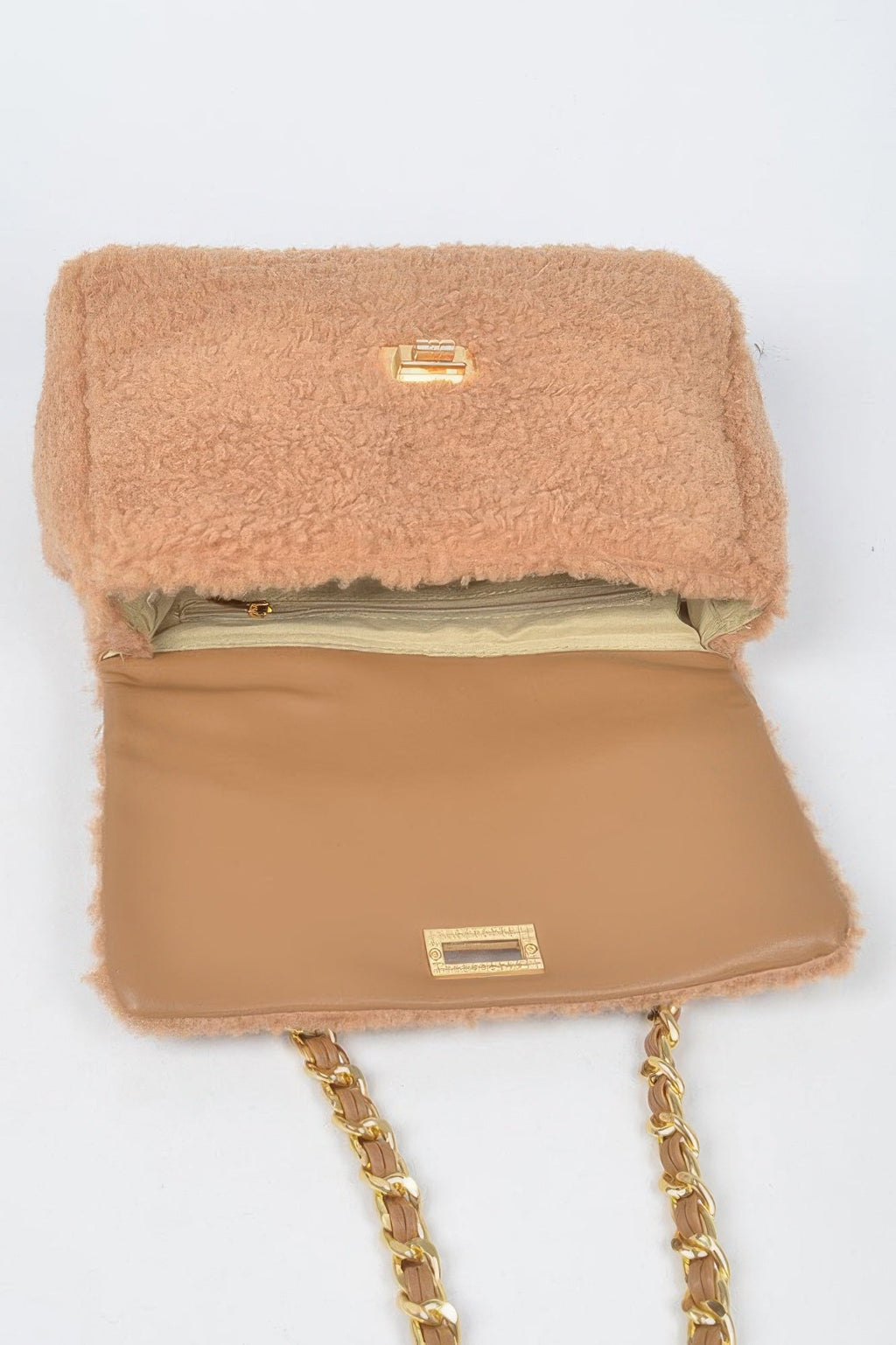 Faux Fur Shoulder Bag