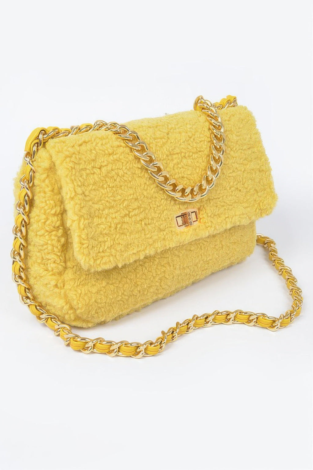 Faux Fur Shoulder Bag