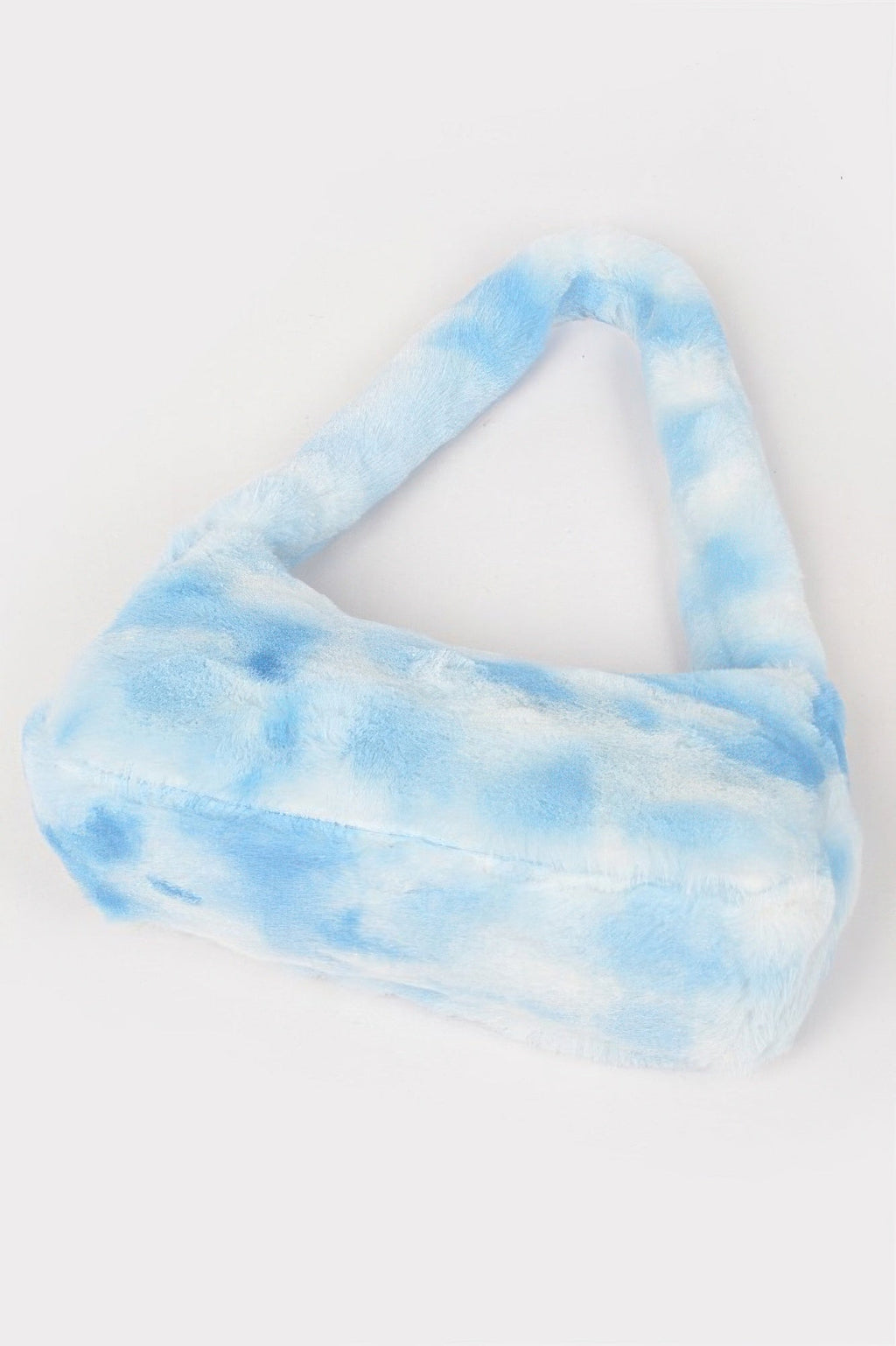 Tie Dye Fur Shoulder Bag