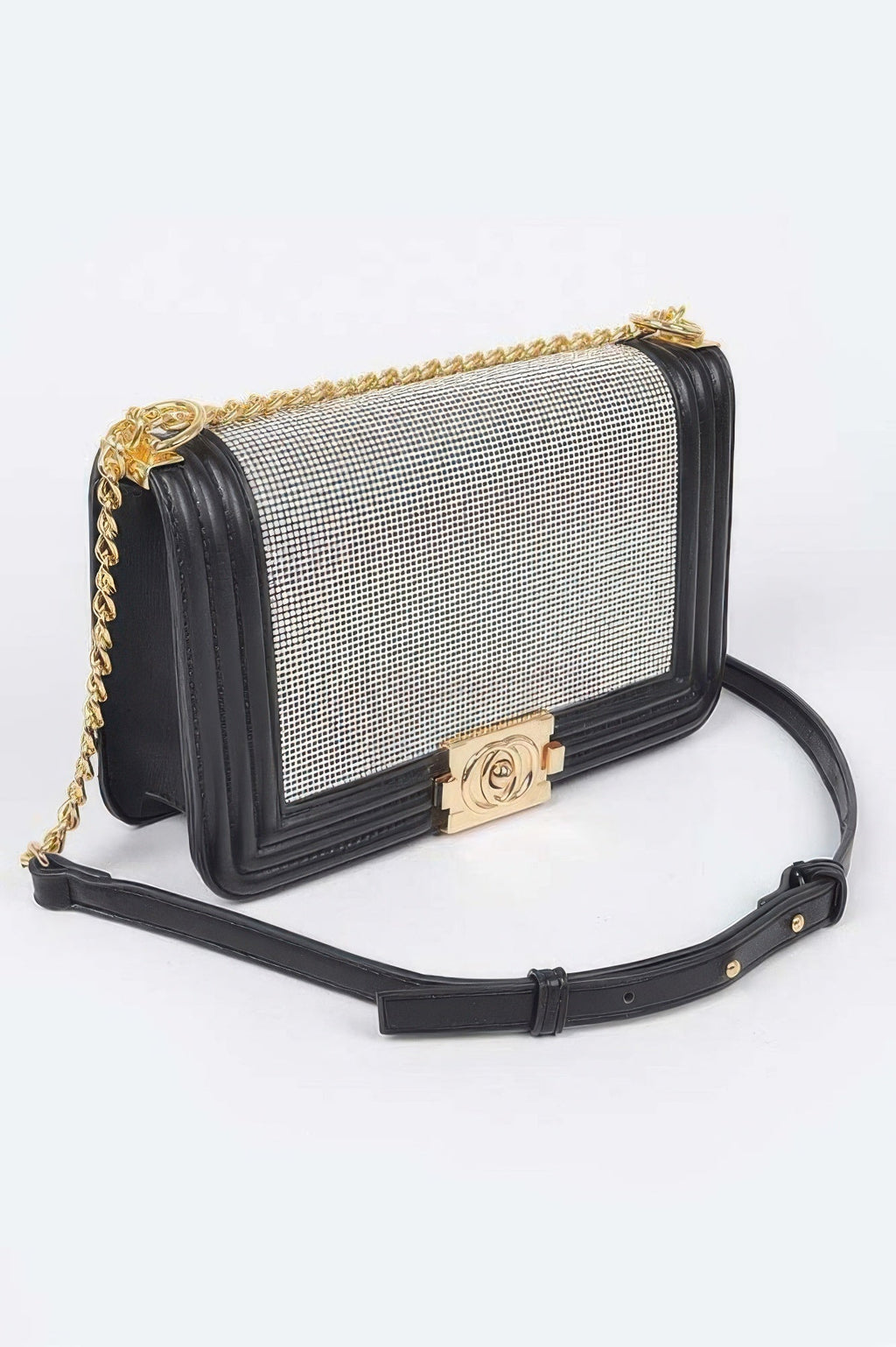 Rhinestone Crossbody Bag