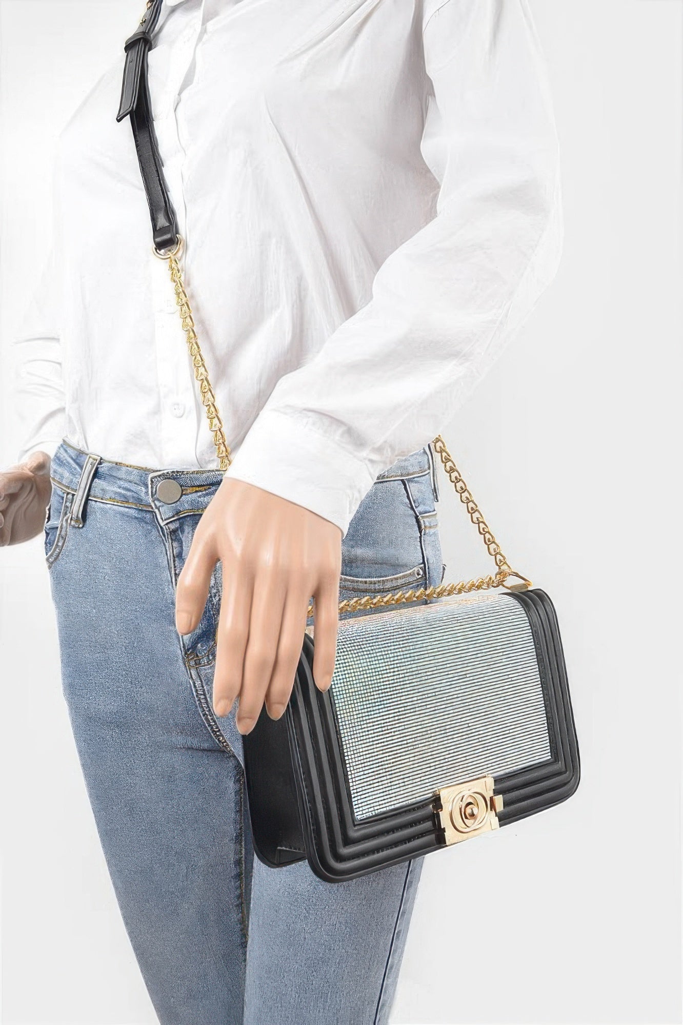 Rhinestone Crossbody Bag