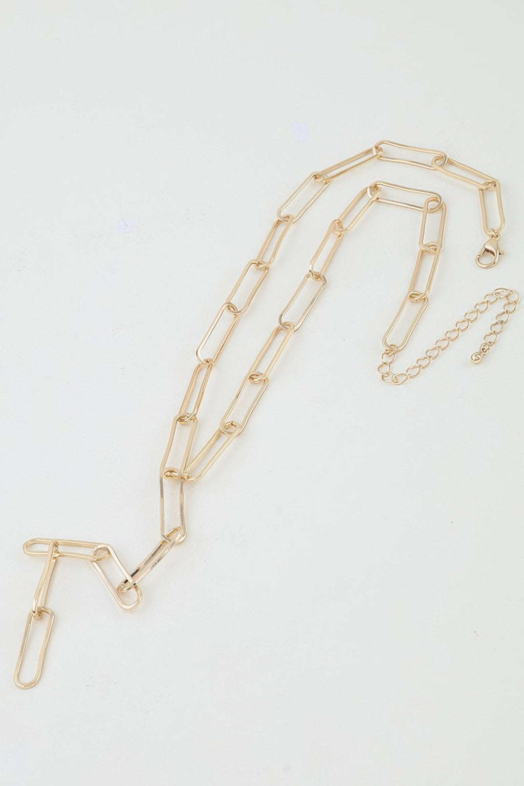 Minimal Link Chain Drop Necklace
