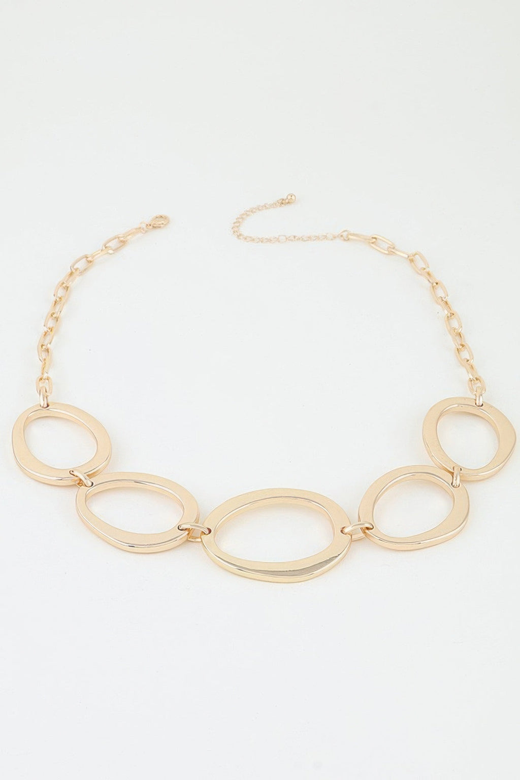 Polished Statement Chain Necklace