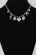 Varsity Vibes Soccer Charm Necklace