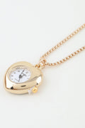 Heart Pocket Watch Chain Necklace