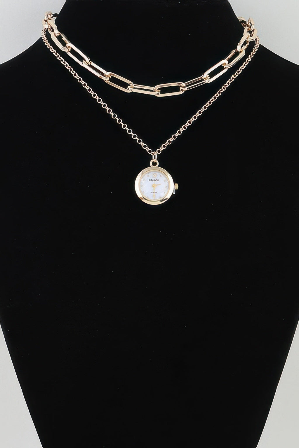 Classic Pocket Watch Chain Necklace