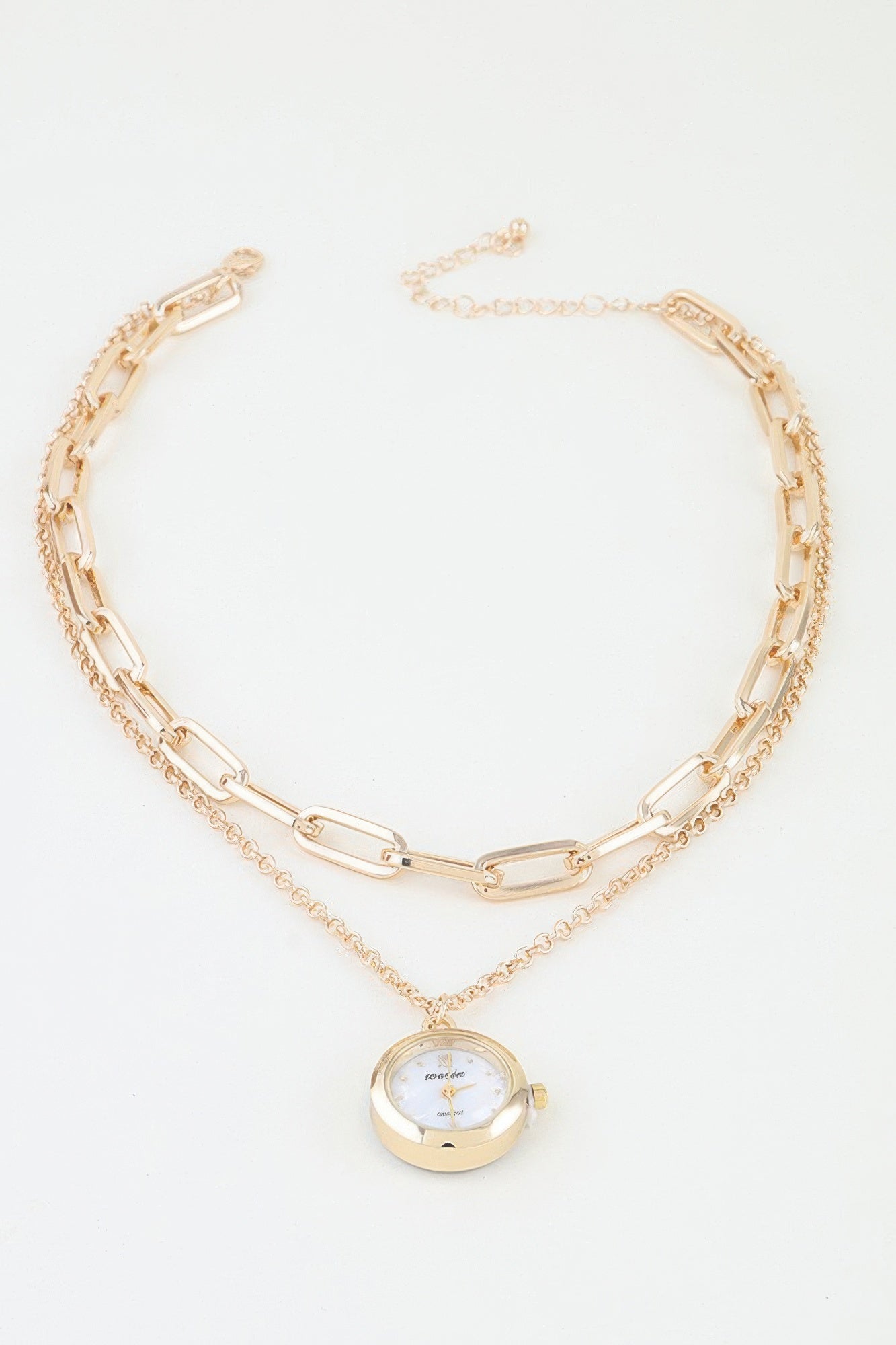 Classic Pocket Watch Chain Necklace