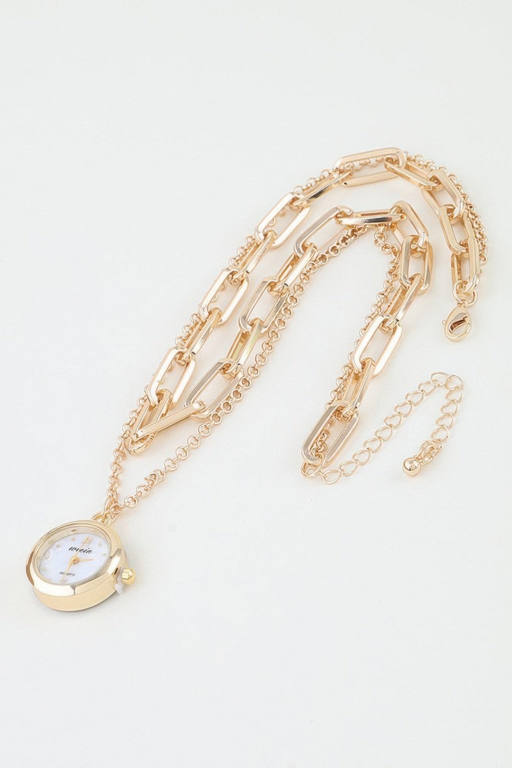 Classic Pocket Watch Chain Necklace